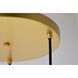 Huntington 3 Light 18 inch Brass Pendant Ceiling Light