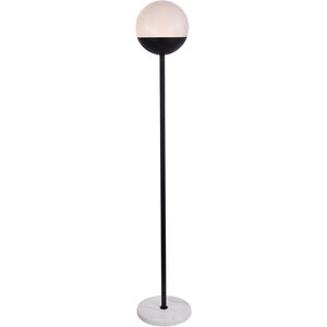 Oyster Bay 62 inch 40 watt Black Floor Lamp Portable Light