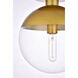 Oyster Bay 1 Light 10 inch Brass Flush Mount Ceiling Light