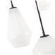 Rochester 3 Light 17 inch Black Pendant Ceiling Light