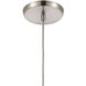 Walworth 1 Light 6 inch Satin Nickel Mini Pendant Ceiling Light