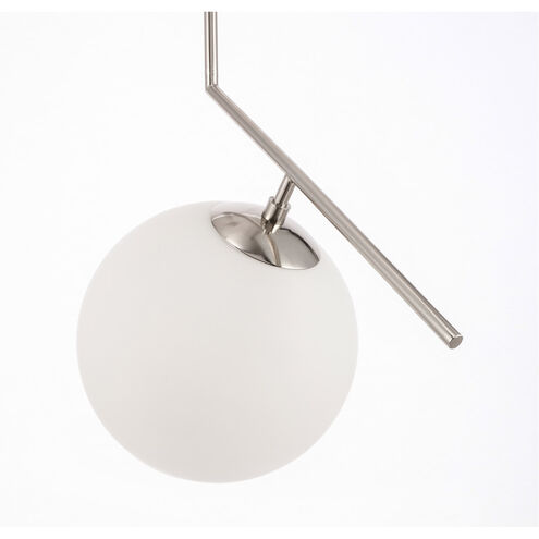 Monroe 1 Light 10 inch Chrome Pendant Ceiling Light