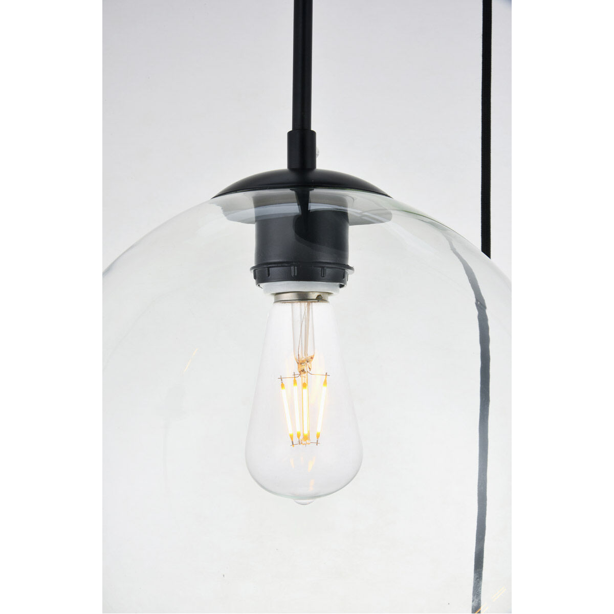 Huntington 3 Light 20.1 inch Black Pendant Ceiling Light