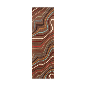 Philadelphia 117 X 117 inch Dark Red/Dark Brown/Khaki/Garnet/Aqua/Tan/Moss Rugs, Wool