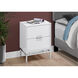 Seneca 24 X 18 inch White Accent End Table or Night Stand