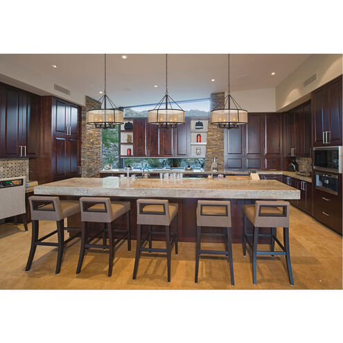 Mifflin 4 Light 24 inch Oil Rubbed Bronze Chandelier Ceiling Light