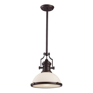 Pittsburgh 1 Light 13 inch Oil Rubbed Bronze Pendant Ceiling Light