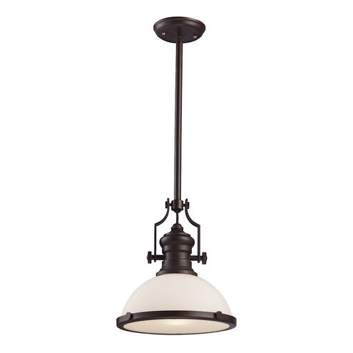 Pittsburgh 1 Light 13 inch Oil Rubbed Bronze Pendant Ceiling Light