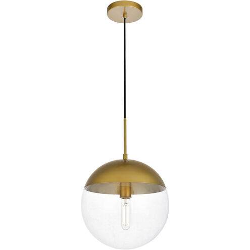 Oyster Bay 1 Light 12 inch Brass Pendant Ceiling Light