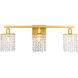 Adams 3 Light 24 inch Brass Wall sconce Wall Light