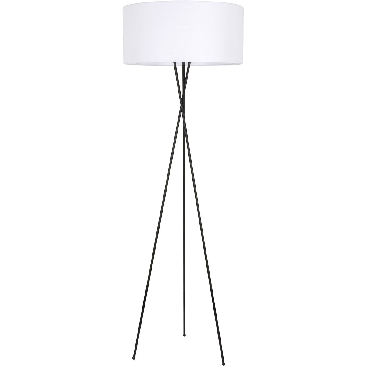 Moreau 66 inch 60 watt Black Table lamp Portable Light