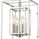 Dekalb 4 Light 10 inch Chrome Pendant Ceiling Light
