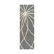 Philadelphia 96 X 30 inch Charcoal Rug, Runner