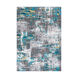 Milton 91 X 63 inch Teal Rug, Rectangle