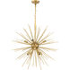 Esopus 8 Light 30 inch Brass Pendant Ceiling Light