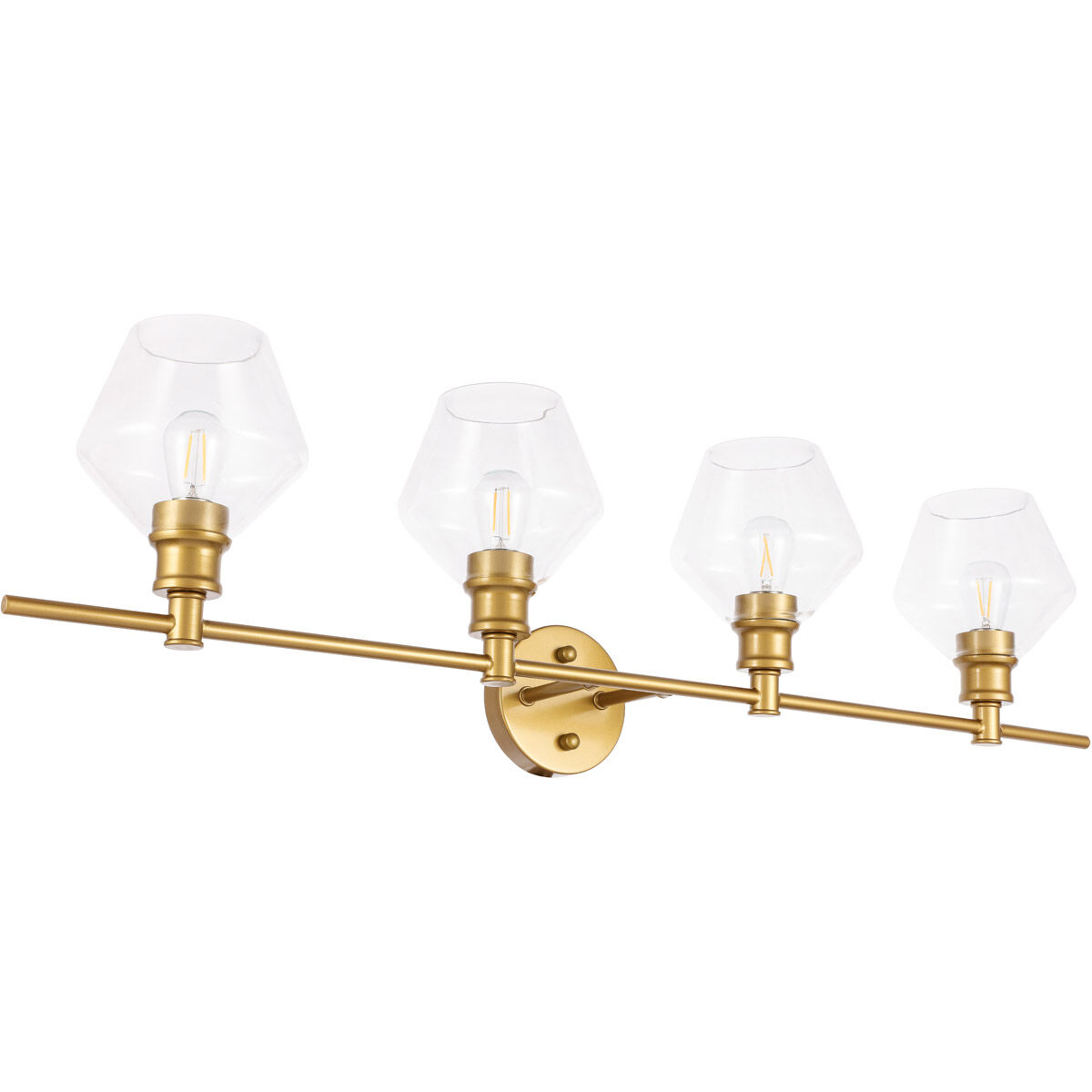 Rochester 4 Light 38 inch Brass Wall sconce Wall Light