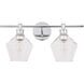 Rochester 2 Light 19 inch Chrome Wall sconce Wall Light