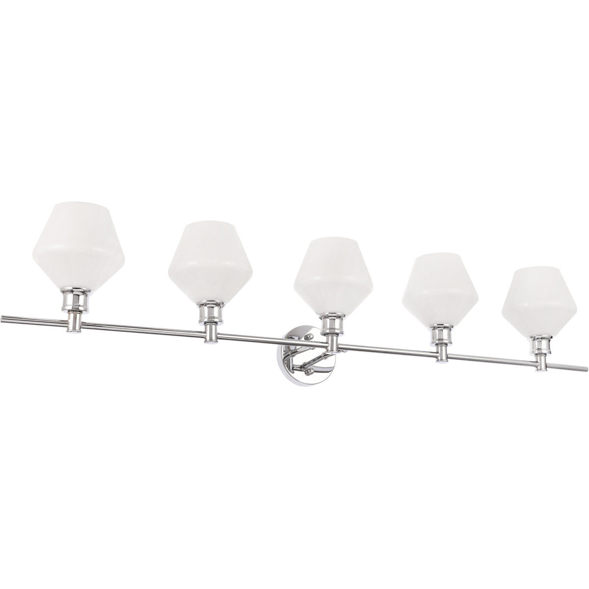 Rochester 5 Light 47 inch Chrome Wall sconce Wall Light
