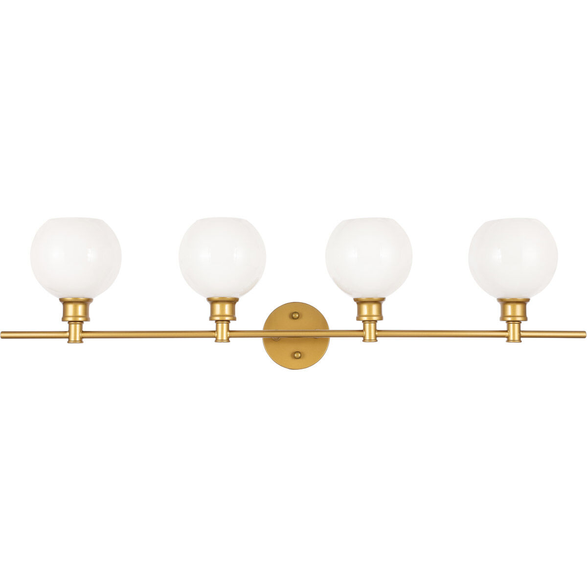Syracuse 4 Light 38 inch Brass Wall sconce Wall Light