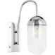 Malta 1 Light 4.8 inch Chrome Wall sconce Wall Light