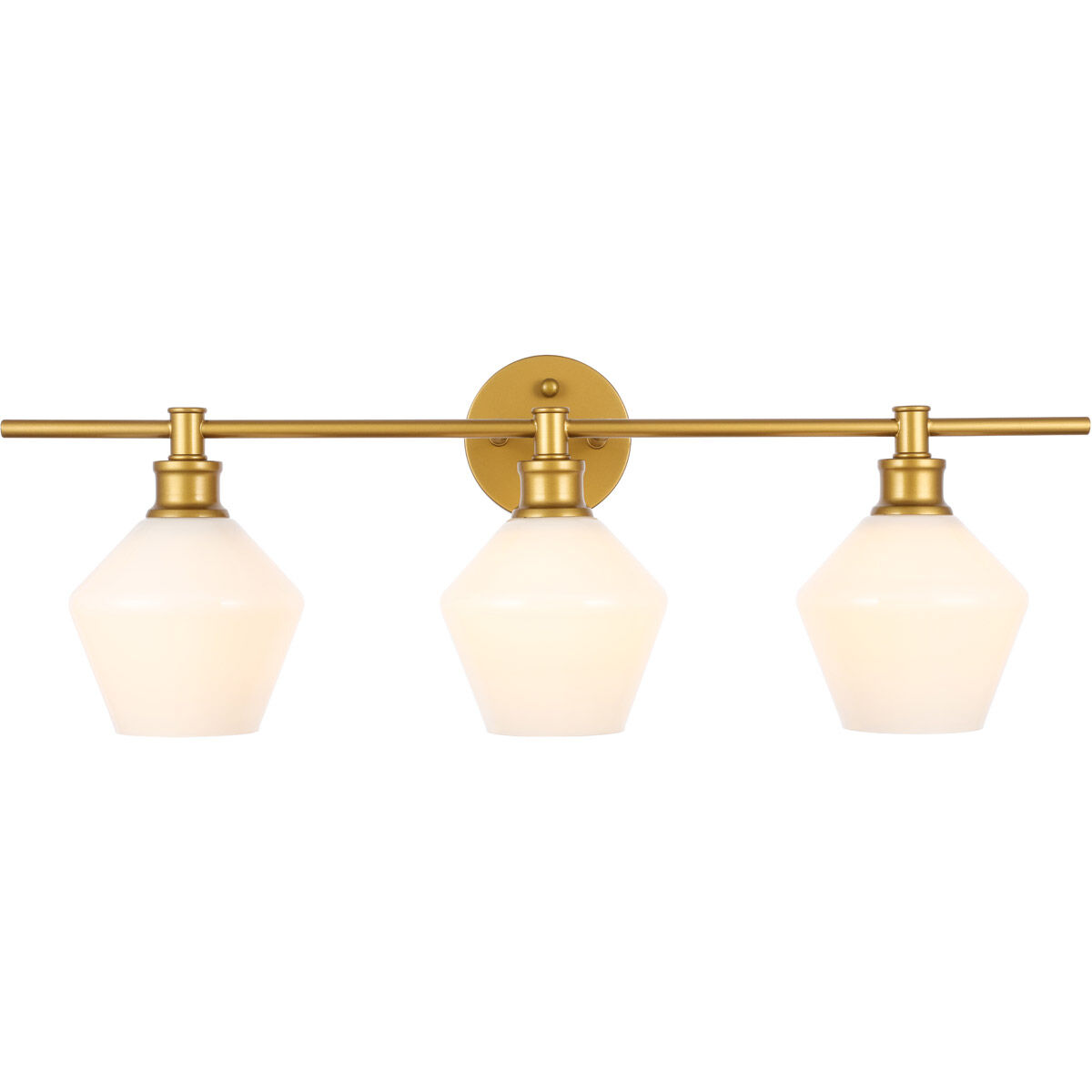 Rochester 3 Light 28 inch Brass Wall sconce Wall Light