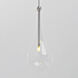 Collier LED 4.75 inch Polished Chrome Single Pendant Ceiling Light