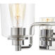 Moore 2 Light 14 inch Polished Chrome Vanity Light Wall Light