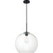Huntington 1 Light 14 inch Black Pendant Ceiling Light