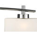 Norwood 3 Light 29 inch Polished Chrome Vanity Light Wall Light