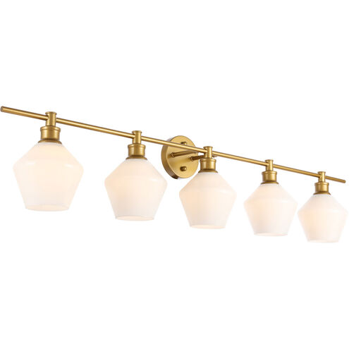 Rochester 5 Light 47 inch Brass Wall sconce Wall Light