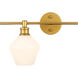 Rochester 1 Light 14.7 inch Brass Wall sconce Wall Light, Left