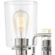 Moore 2 Light 14 inch Polished Chrome Vanity Light Wall Light