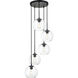 Huntington 5 Light 18 inch Black Pendant Ceiling Light