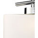 Norwood 2 Light 18 inch Polished Chrome Vanity Light Wall Light