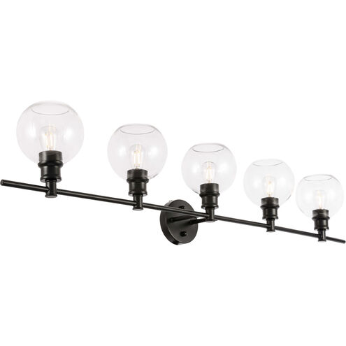 Syracuse 5 Light 47 inch Black Wall sconce Wall Light