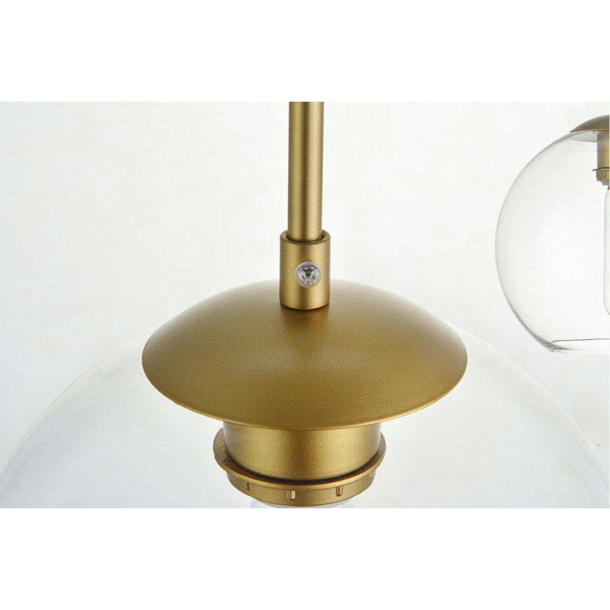 Huntington 3 Light 8 inch Brass Pendant Ceiling Light