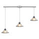 Webster LED 36 inch Polished Chrome Multi Pendant Ceiling Light, Configurable