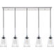 Phoenixville 5 Light 5 inch Chrome Pendant Ceiling Light