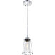 Phoenixville 1 Light 5.3 inch Chrome Pendant Ceiling Light
