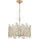 Swissvale 5 Light 19 inch Polished Nickel Chandelier Ceiling Light