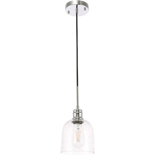 Codorus 1 Light 6 inch Chrome Pendant Ceiling Light
