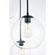 Huntington 3 Light 21 inch Black Pendant Ceiling Light