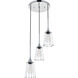 Phoenixville 3 Light 16 inch Chrome Pendant Ceiling Light
