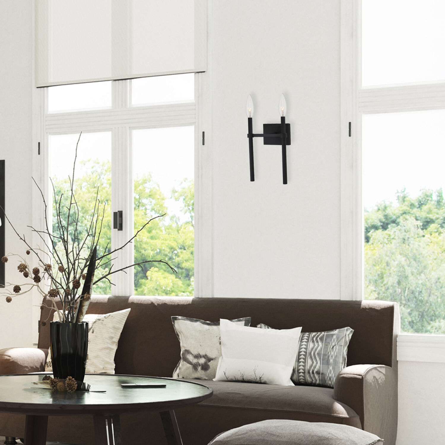 Marco Wall Mount Wall Light in Black