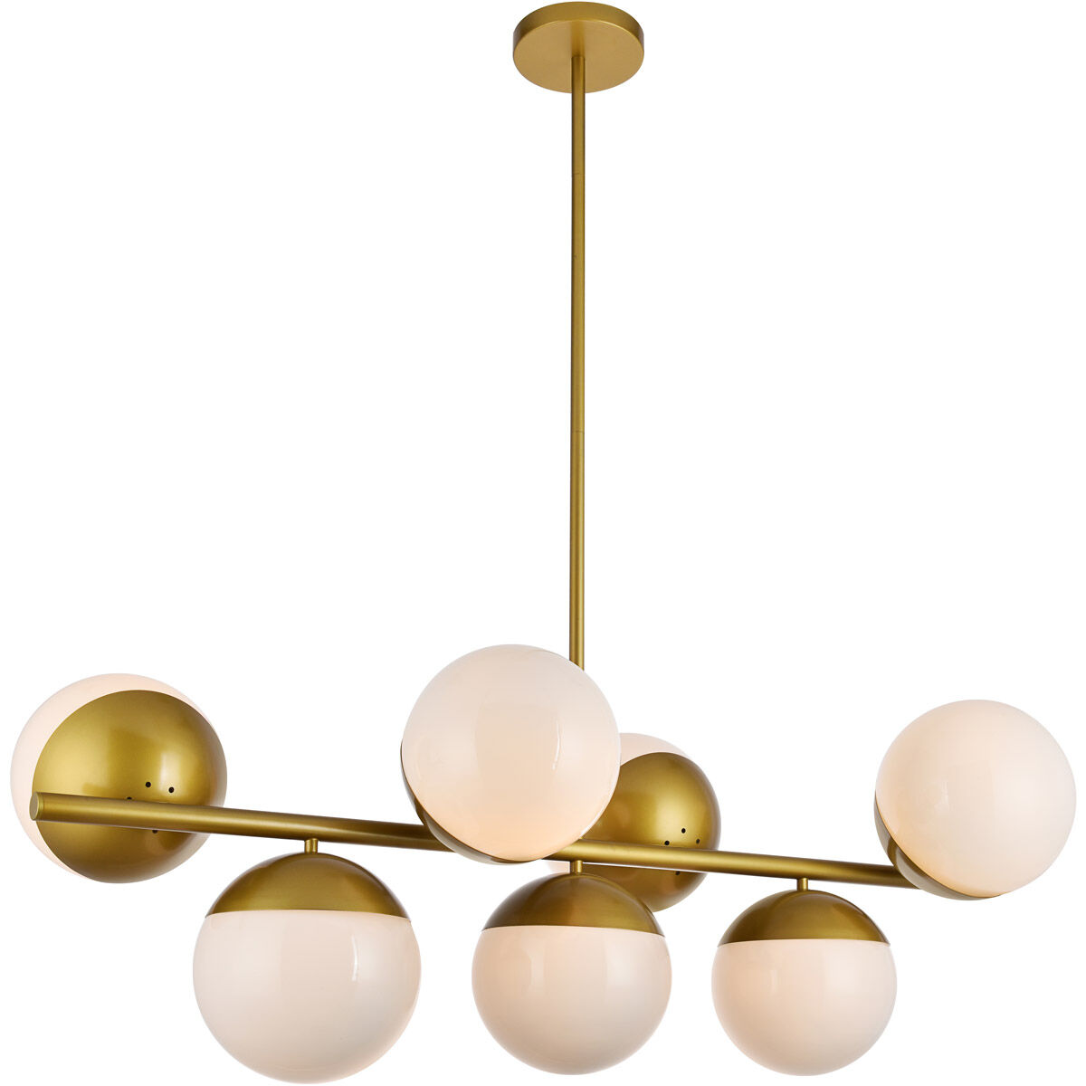 Oyster Bay 7 Light 18 inch Brass Pendant Ceiling Light