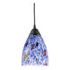 Millcreek 1 Light 5 inch Dark Rust Pendant Ceiling Light