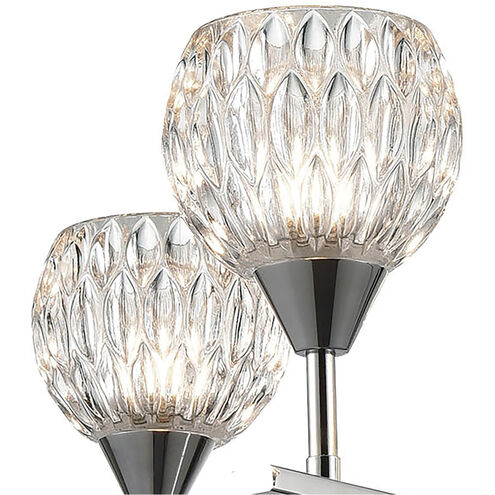 Warminster 5 Light 24 inch Polished Chrome Chandelier Ceiling Light