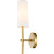 Brandywine 1 Light 5 inch Brass Wall sconce Wall Light