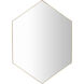Napoli 42 X 30 inch Gold Mirror, Large