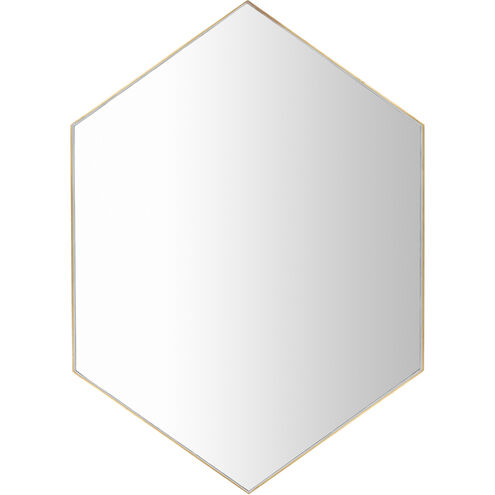 Napoli 42 X 30 inch Gold Mirror, Large